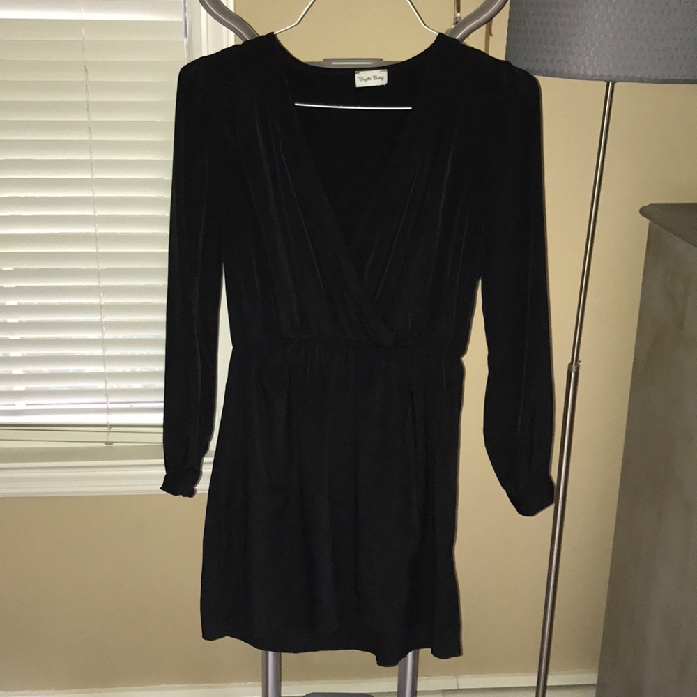 Black, long sleeve Dress, Brigitte Bailey